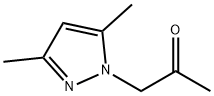 1-(3,5-DIMETHYL-PYRAZOL-1-YL)-PROPAN-2-ONE 结构式