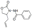 Benzamide, N-[2-oxo-4-(2-propenyl)-3-oxazolidinyl]- (9CI) 结构式