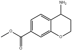 4-氨基色烷-7-羧酸甲酯 结构式