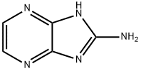 1H-咪唑并[4,5-B]吡嗪-2-胺 结构式
