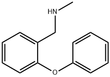 N-甲基-N-(2-苯氧基苄基)胺 结构式