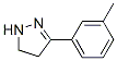 1H-Pyrazole,  4,5-dihydro-3-(3-methylphenyl)- 结构式