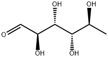 L-鼠李糖 结构式