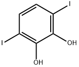 3,6-二碘邻苯二酚 结构式