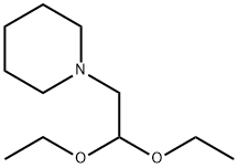 1-哌啶乙醛二乙基缩醛 结构式