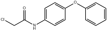 2-氯-N-[4-(苯氧基)苯基]乙酰胺 结构式