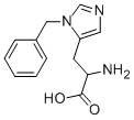 2-AMINO-3-(3-BENZYL-3H-IMIDAZOL-4-YL)-PROPIONIC ACID 结构式
