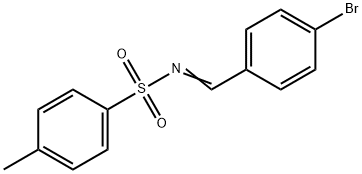 N-(4-BROMOBENZYLIDENE)-P-TOLUENESULFONAMIDE 结构式