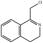 1-(氯甲基)-3,4-二氢异喹啉 结构式