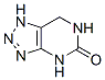 5H-1,2,3-Triazolo[4,5-d]pyrimidin-5-one, 1,4,6,7-tetrahydro- (9CI) 结构式