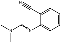 N'-(2-cyanophenyl)-N,N-dimethylformamidine  结构式