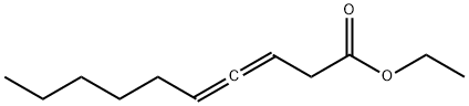 3,4-Decadienoic acid, ethyl ester 结构式