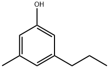 3-Methyl-5-propylphenol 结构式