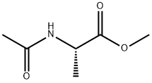 N-乙酰基-L-丙氨酸甲酯 结构式