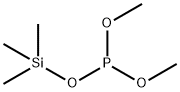 二甲基三甲硅基膦酸酯 结构式
