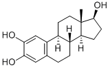 雌甾-1,3,5(10)-三烯2,3,17-三醇 结构式