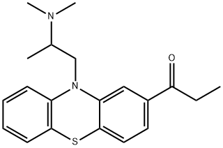 丙酰马嗪 结构式