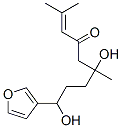 9-(3-Furanyl)-6,9-dihydroxy-2,6-dimethyl-2-nonen-4-one 结构式