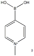 N-甲基-4-吡啶硼酸碘化物 结构式