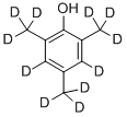 2,4,6-三甲基苯酚-D11 结构式