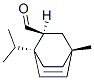 (1alpha,2alpha,4beta)-1-isopropyl-4-methylbicyclo[2.2.2]oct-5-ene-2-carbaldehyde 结构式