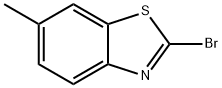 2-溴-6-甲基苯并噻唑 结构式