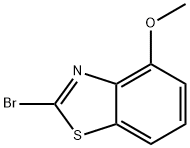 2-溴-4-甲氧基苯并噻唑 结构式
