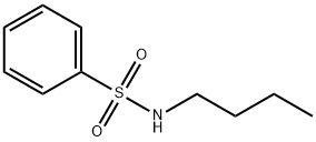 N-丁基苯磺酰胺 结构式