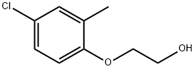 2-(4-chloro-2-methyl-phenoxy)ethanol 结构式
