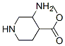 4-Piperidinecarboxylicacid,3-amino-,methylester(9CI) 结构式