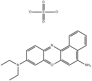 硫酸耐尔蓝 结构式