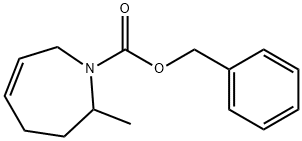 BENZYL 2-METHYL-2,3,4,7-TETRAHYDRO-1H-AZEPINE-1-CARBOXYLATE 结构式