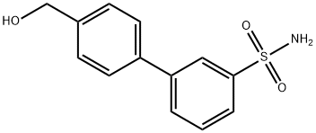 3-(4-Hydroxymethylphenyl)phenylsulfonamide 结构式