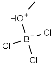 三氯化硼 结构式