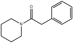 2-Phenyl-1-(1-piperidinyl)ethanone 结构式