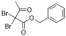 Butanoic acid, 2,2-dibroMo-3-oxo-, phenylMethyl ester 结构式