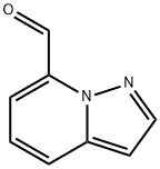 吡唑[1,5-A]嘧啶-7-甲醛 结构式