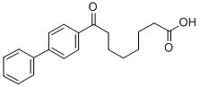 8-(4-BIPHENYL)-8-OXOOCTANOIC ACID 结构式