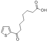 8-OXO-8-(2-THIENYL)OCTANOIC ACID 结构式