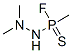 Methyl(2,2-dimethylhydrazino)fluorophosphine sulfide 结构式