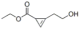 2-Cyclopropene-1-carboxylicacid,2-(2-hydroxyethyl)-,ethylester(9CI) 结构式