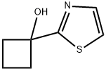 1 - (噻唑 - 2 - 基)环丁醇 结构式