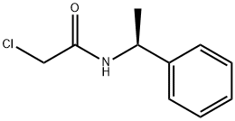 Acetamide, 2-chloro-N-(1S)-1-phenylethyl- 结构式