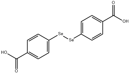 4,4'-DISELANEDIYLDIBENZOIC ACID 结构式