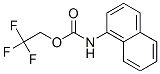 2,2,2-TRIFLUOROETHYL 1-NAPHTHYLCARBAMATE 结构式