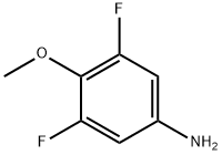 3,5-二氟-4-甲氧基苯胺 结构式