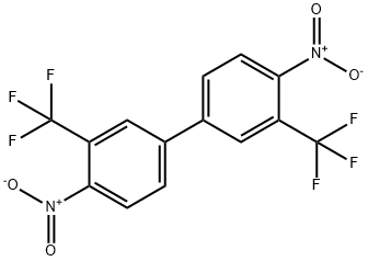 4,4'-二硝基-3,3'-双(三氟甲基)联苯 结构式