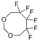 5,5,6,6,7,7-Hexafluoro-1,3-dioxocane 结构式