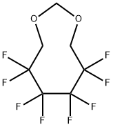 5,5,6,6,7,7,8,8-Octafluoro-1,3-dioxonane 结构式