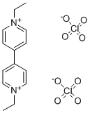 1,1'-二乙基-4,4'-联吡啶二高氯酸盐 结构式